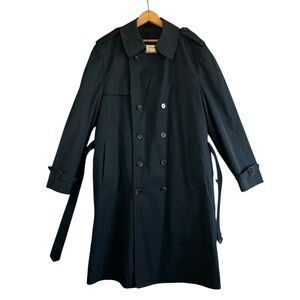 LONDON FOG By Greenwood Men's Belted Trench Coat Removable Lining Size 42 Reg